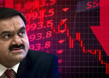 image of Adani shares crash up to 20%