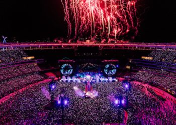 image of Disney+ Hotstar’s live stream of Coldplay’s