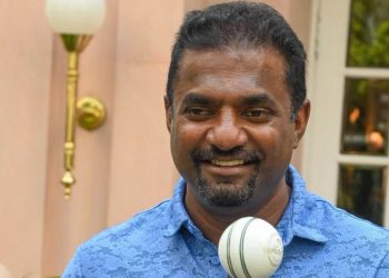 image of cricketer Muttiah Muralitharan