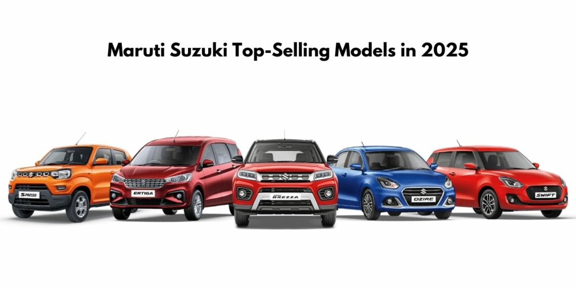 image of Maruti Suzuki Dominates the Indian Car Market with Top-Selling Models in 2025