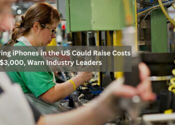 Manufacturing iPhones in the US Could Raise Costs to $3,000, Warn Industry Leaders