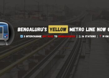 Bengaluru’s Yellow Metro Line Hits the Tracks