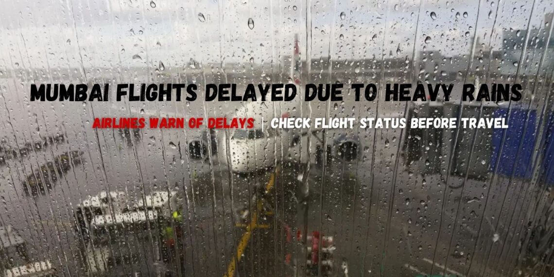 Mumbai Rains: IndiGo, Akasa Air, SpiceJet Issue Travel Advisory as IMD Red Alert Disrupts Flights