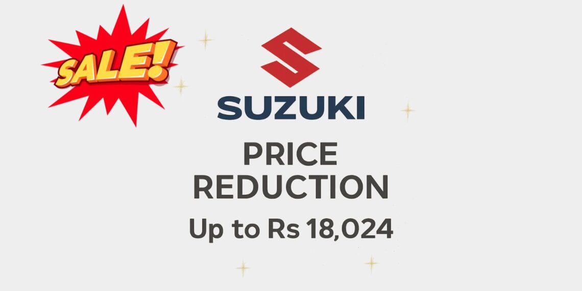 Suzuki Motorcycle India Slashes Prices