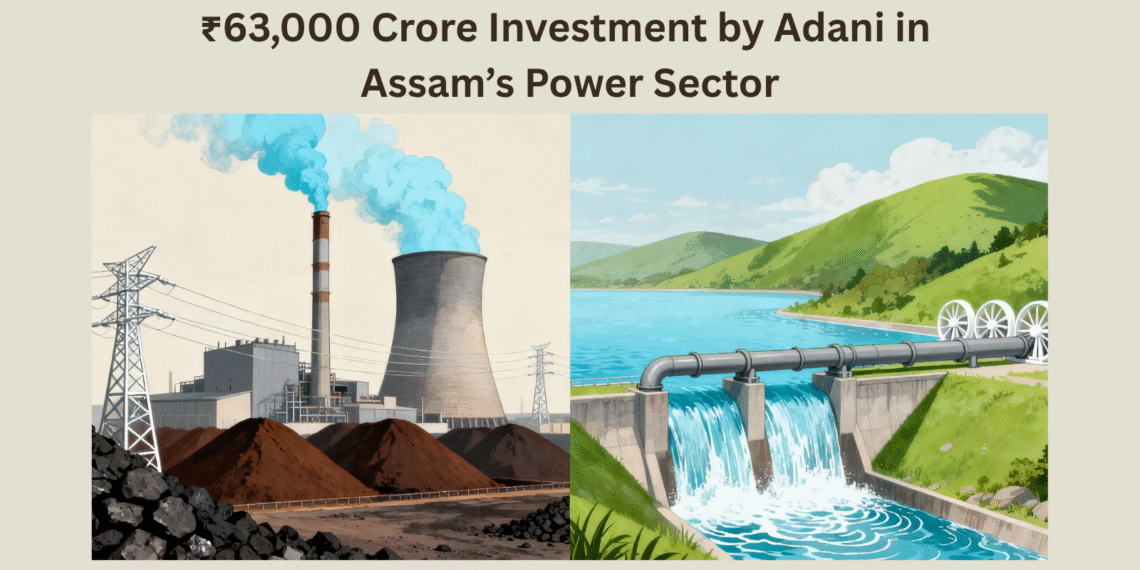 Adani Group to Invest ₹63,000 Crore in Assam