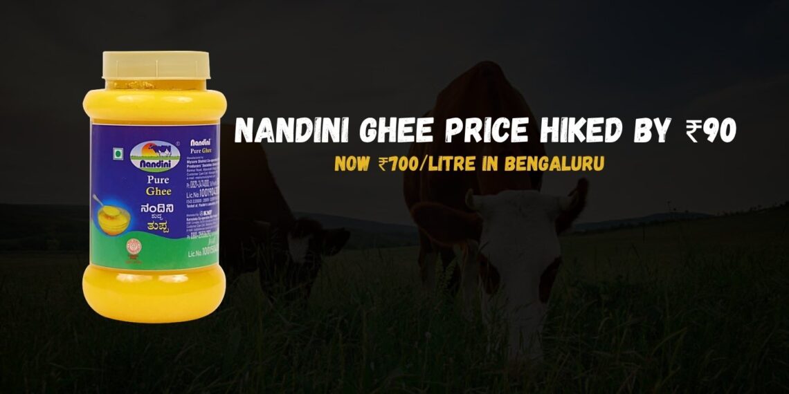 Nandini Ghee Price Hiked by ₹90