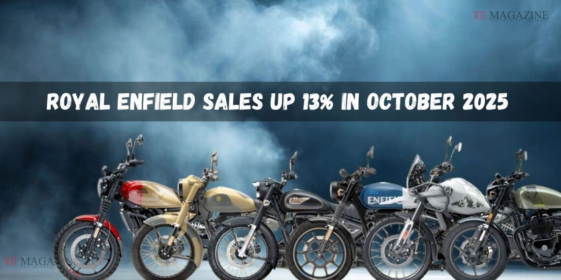 Royal Enfield 13% Sales Growth in October 2025; Domestic Sales Surge, Exports Dip