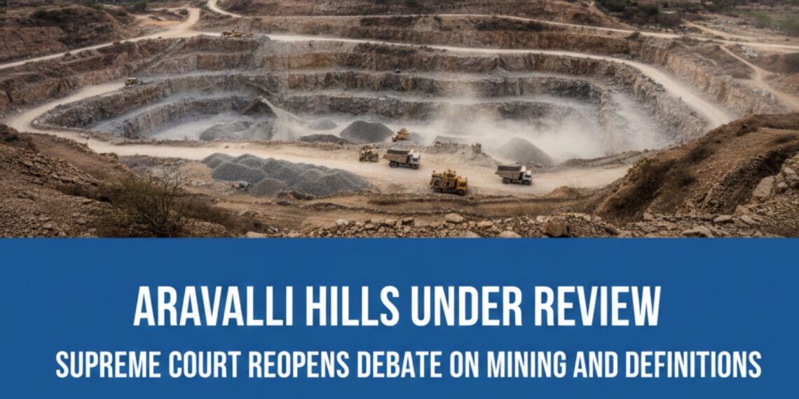 Aravalli Hills Under Review Supreme Court Reopens Debate on Mining and Definitions