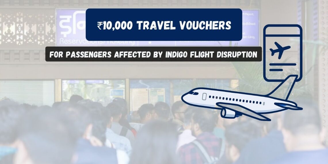 IndiGo to Offer ₹10,000 Travel Vouchers to Passengers Affected by Massive Flight Disruptions