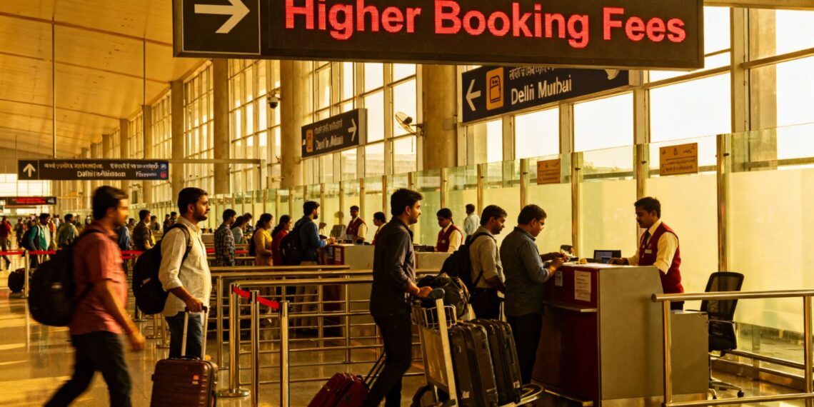 Delhi Mumbai Airport Fees Surge Up to 22x