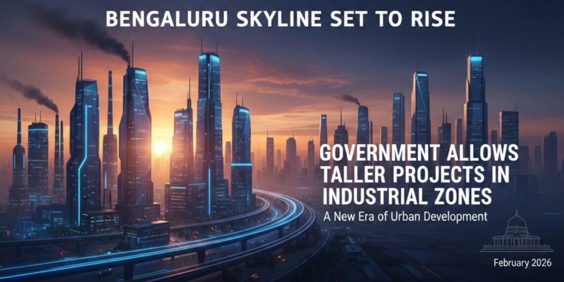 Bengaluru Skyline Set to Rise as Government Allows Taller Projects in Industrial Zones