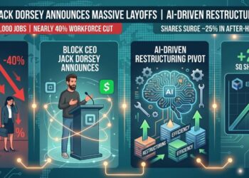 Block CEO Jack Dorsey Announces Massive Layoffs Amid AI-Driven Restructuring