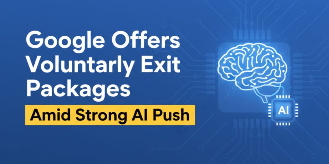 Google Offers Voluntary Exit Packages Amid Strong AI Push