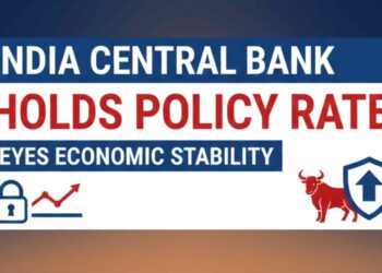 India Central Bank Holds Policy Rate; Eyes Economic Stability
