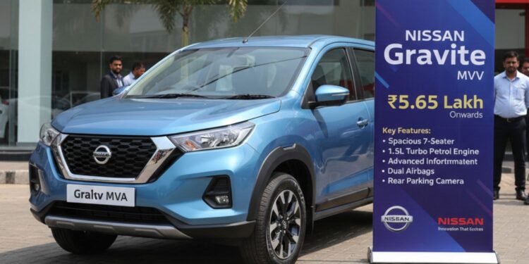 Nissan Gravite MPV in India at ₹5.65 Lakh Here Are Features and Specifications