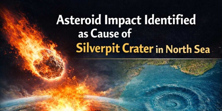Asteroid Impact Identified as Cause of Silverpit Crater in North Sea