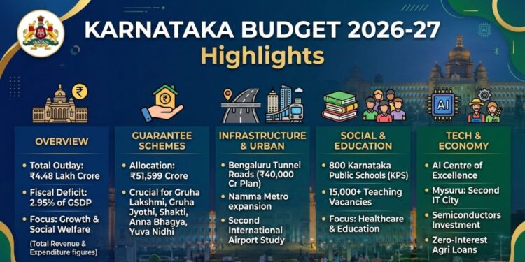 Karnataka Budget 2026-27: Highlights 