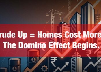 Rising Crude Oil Prices Threaten India’s Real Estate Sector, Push Construction Costs and Property Prices Higher