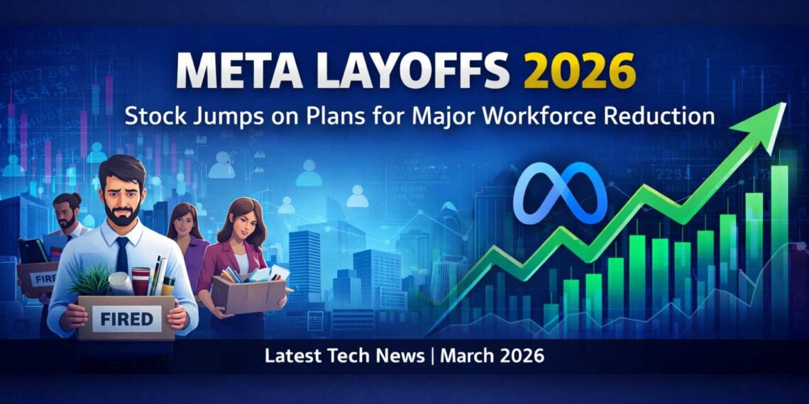 Meta Layoffs 2026 Stock Jumps on Plans for Major Workforce Reduction