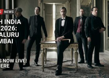 an image displaying details of Opeth India Tour 2026