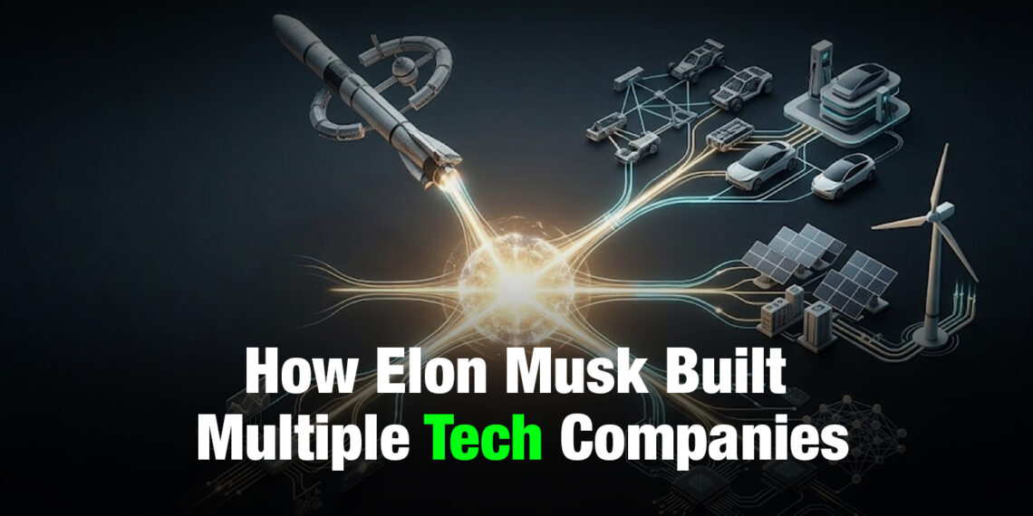  How Elon Musk Built Multiple Tech Companies
