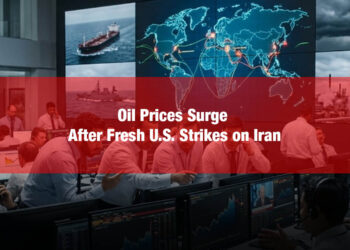 Oil Prices Surge After Fresh U.S. Strikes on Iran Escalate Tensions