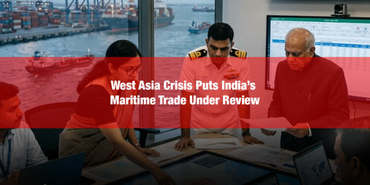 West Asia Crisis Triggers Parliamentary Review of India’s Maritime Trade Risks 
