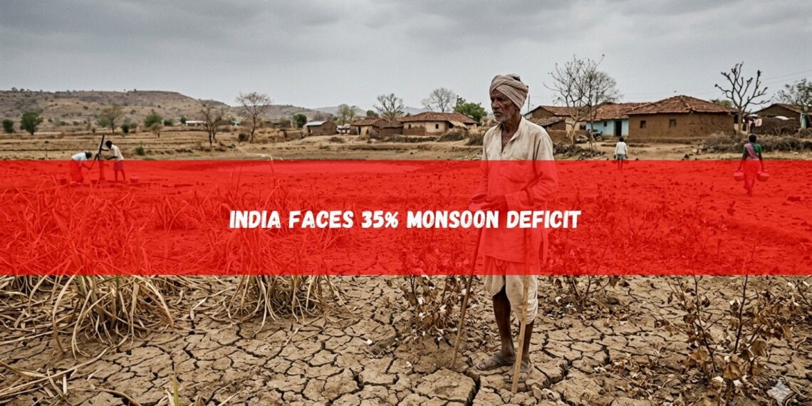 India Faces 35% Monsoon Deficit