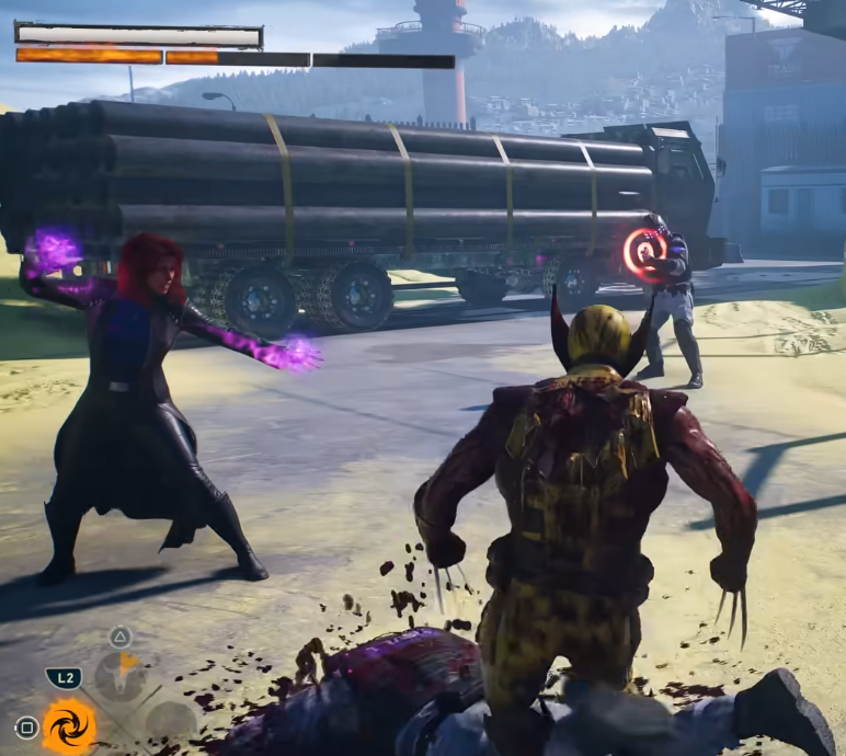 game still from the marvel's wolverine game