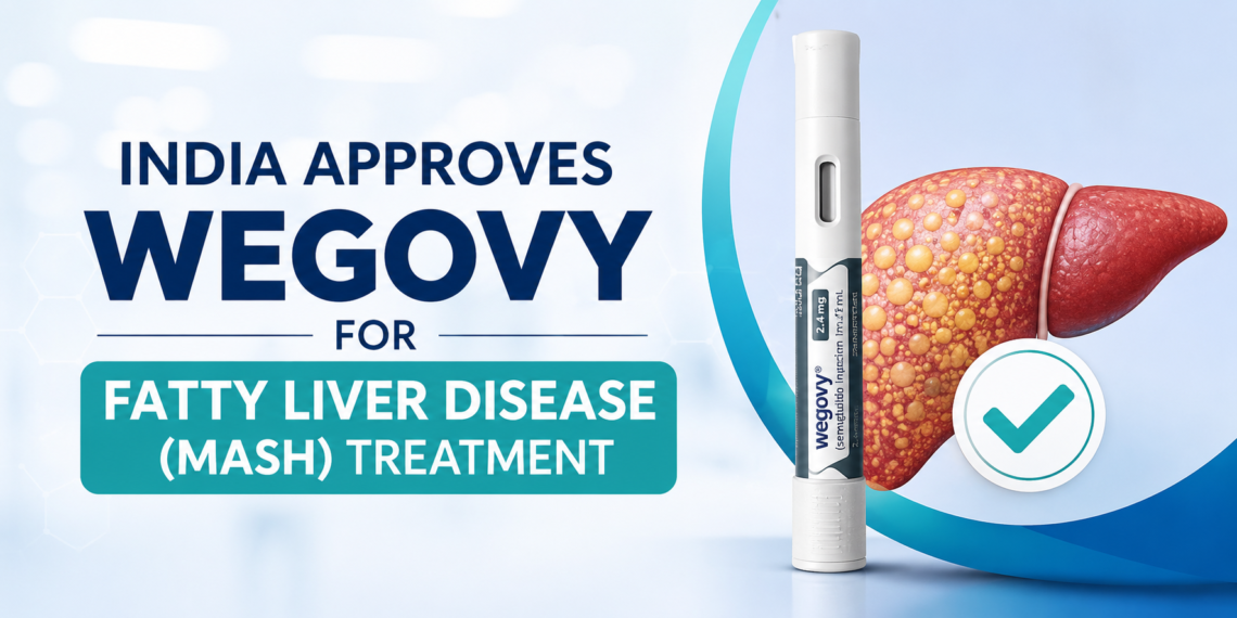 India Approves Wegovy for Fatty Liver Disease (MASH) Treatment