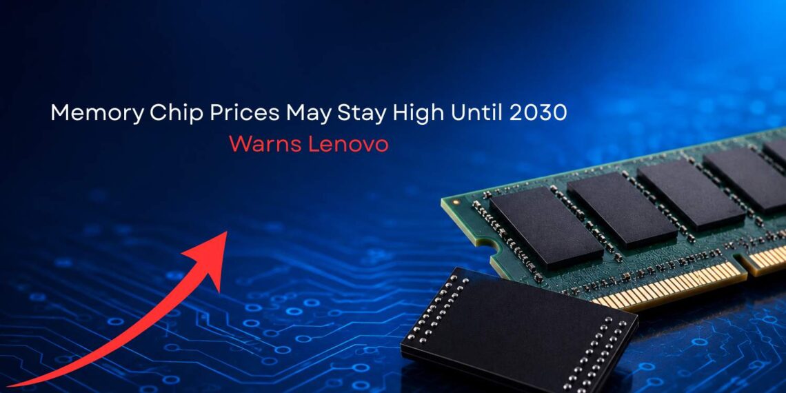 Memory Chip Prices May Stay High Until 2030, Warns Lenovo