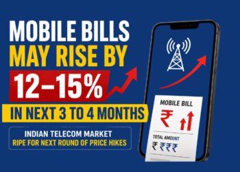 Mobile Bills May Rise by 12–15% in Next 3 to 4 Months