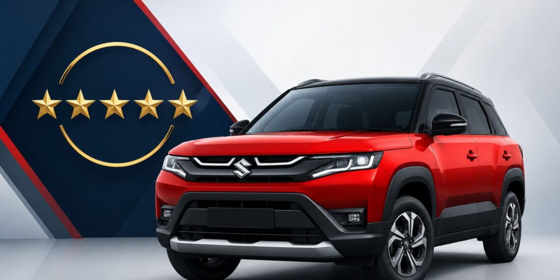New Maruti Suzuki Brezza Bags 5-Star Bharat NCAP Safety Rating Ahead of July 24 Launch
