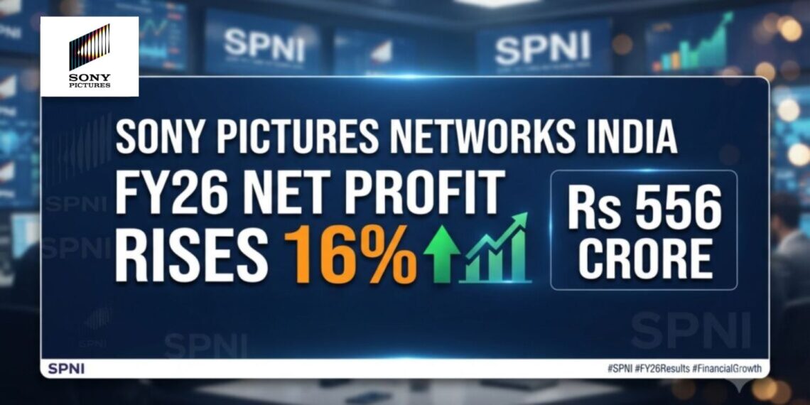 Sony Pictures Networks India Posts 16% Jump in Net Profit for FY26