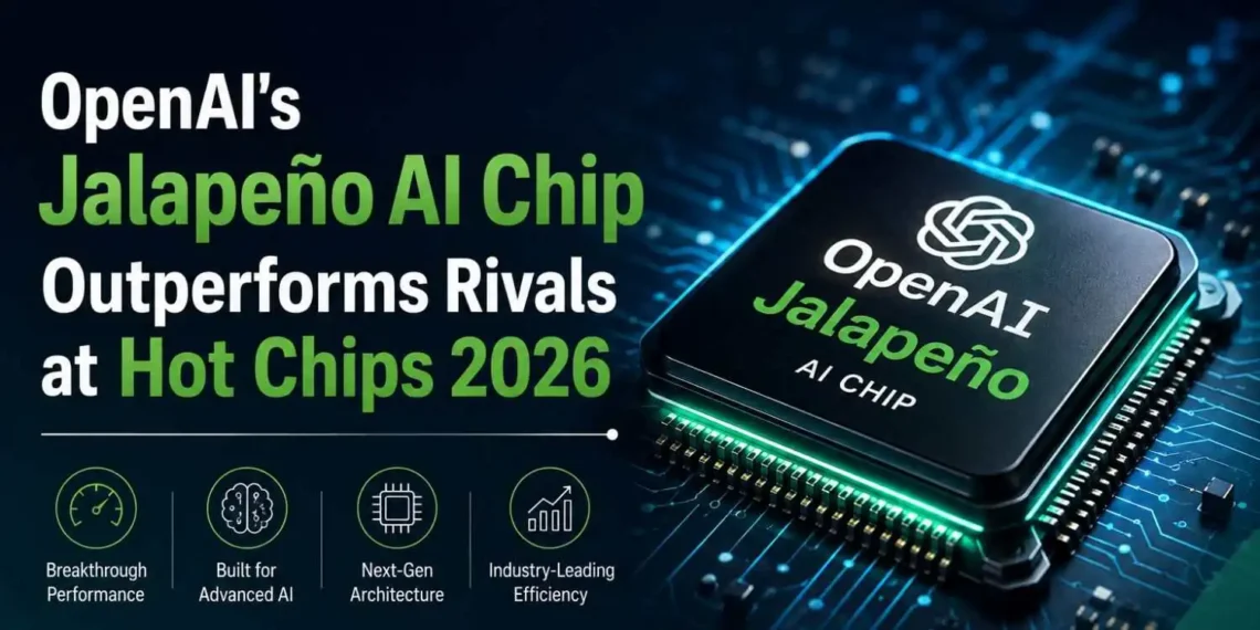 OpenAI’s Jalapeño AI Chip Outperforms Rivals at Hot Chips 2026