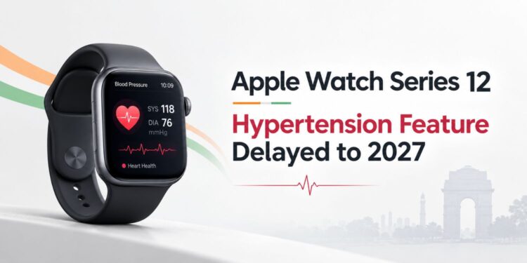 Apple Delays Hypertension Notification Feature on Watch Series 12 in India to 2027