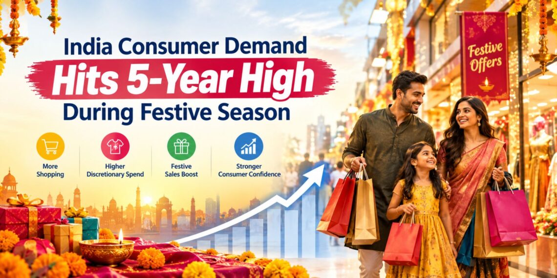 Consumer Demand in India Hits 5-Year High in Early Festive Season Sales