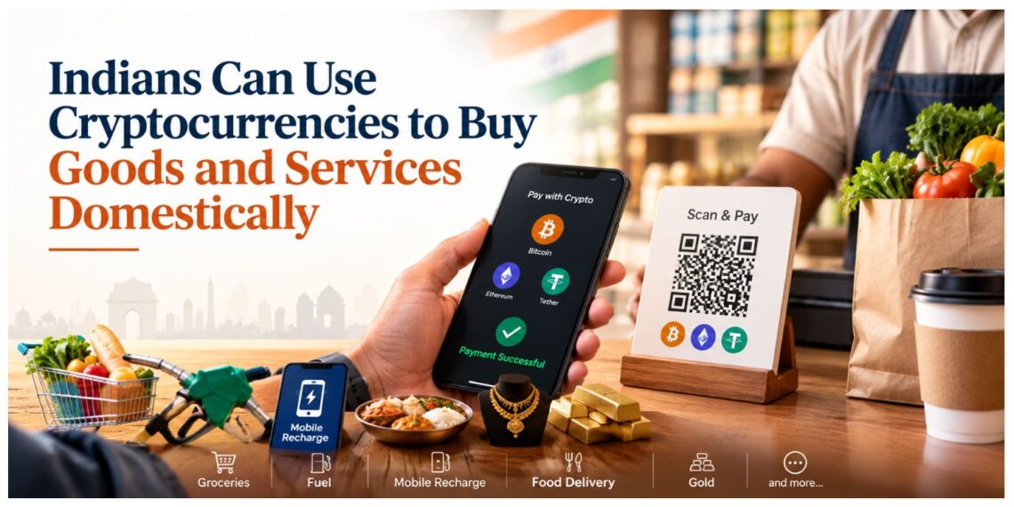 Indians Can Use Cryptocurrencies to Buy Goods and Services Domestically