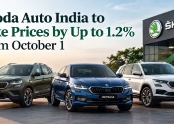 Skoda Auto India to Hike Prices by Up to 1.2% From October 1