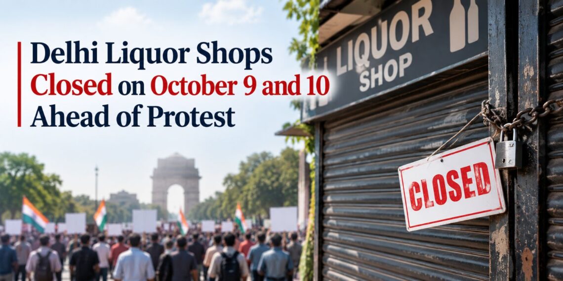Delhi Dry Days October 2026