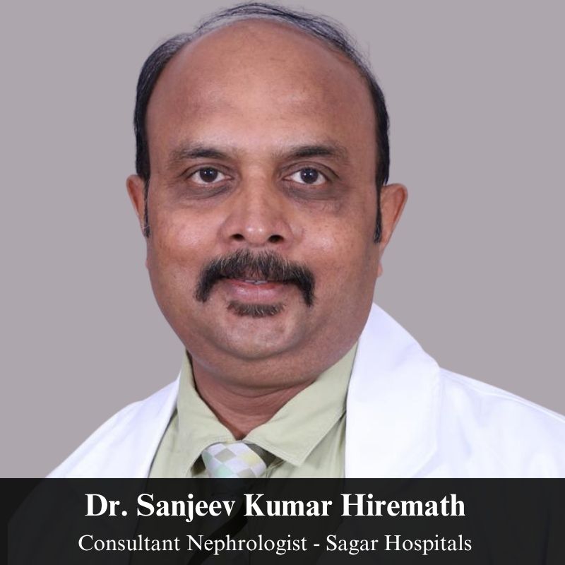 Dr. Sanjeev Kumar Hiremath Consultant Nephrologist - Sagar Hospitals