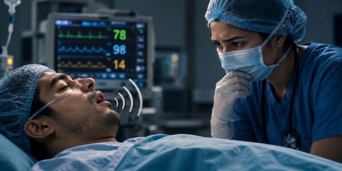 The Snore That Worries Your Anaesthesiologist